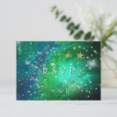 Sweet Sixteen Evening Under the Stars Space Nebula 出欠カード (スタンド正面)