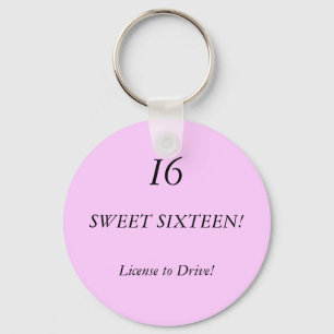 SWEET SIXTEEN!、I6、ドライブのライセンス! キーホルダー