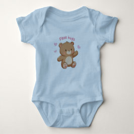 Sweet Snuggles Teddy Bear Bodysuit ベビーボディスーツ