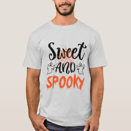 Sweet Spooky Ghosts Men's Halloween T-shirt Tシャツ