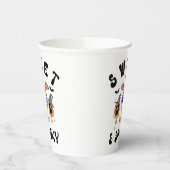 Sweet & Spooky Retro Halloween Ice Cream Cones 紙コップ (左)