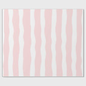 Sweet spretty girly pattern Pink white pattern ラッピングペーパー (フラット)
