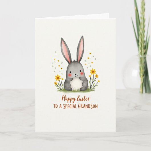 Sweet Spring Creature Greeting Card カード (正面)