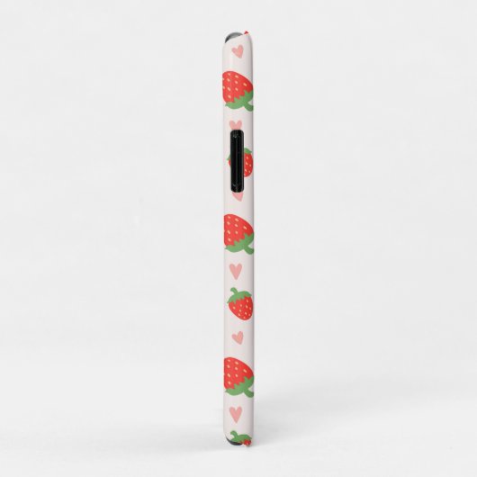 Sweet Strawberries & Hearts  Case-Mate iPhoneケース (裏面/右)