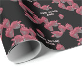 Sweet Strawberries Personalized  ラッピングペーパー (ロールコーナー)