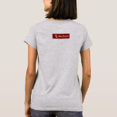 Sweet Strawberry Delight:女性のTシャツ Tシャツ (裏面)