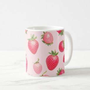 Sweet Strawberry Garden Mugs コーヒーマグカップ