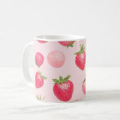 Sweet Strawberry Garden Mugs コーヒーマグカップ (正面左)