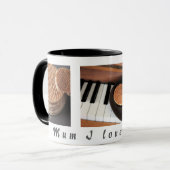 Sweet Stroopwafel Piano Mug – お土産 マグカップ (正面左)