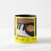 Sweet Stroopwafel Piano Mug – お土産 マグカップ (中央)