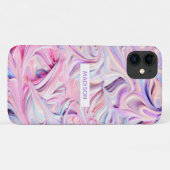 Sweet Summer アイスクリーム 名前入り ガーリー Case-Mate iPhoneケース (裏面(横))