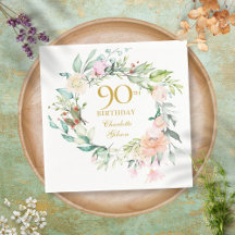 Sweet Summer Roses ガーランド 90歳の誕生日