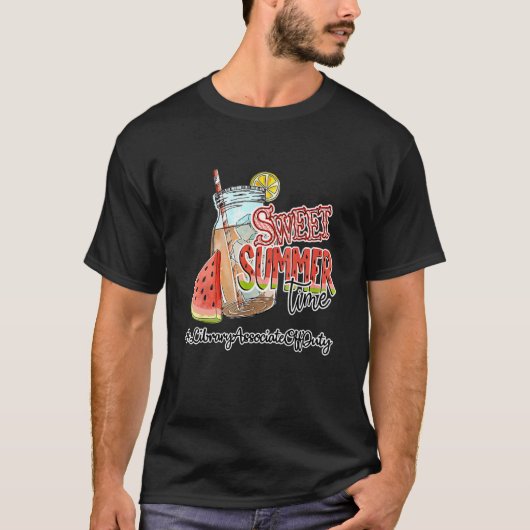 Sweet Summer Time先生ライブラリAssociate Off D Tシャツ (正面)