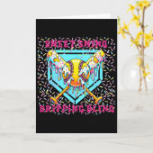 Sweet Swing Softll Home Plate With Ice Cream Drip  カード (黄色い花)