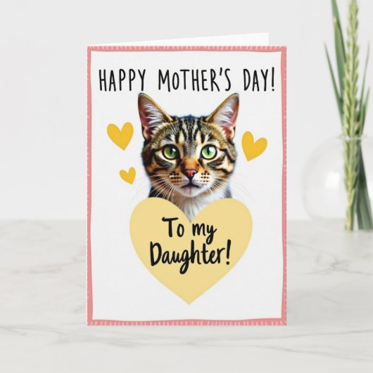Sweet Tabby Mothers Day Card カード (正面)