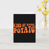 Sweet Tato And Kind Of Rude Tato  カード (黄色い花)