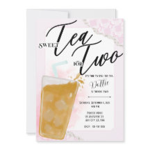 Sweet Tea For Two バースデー招待状