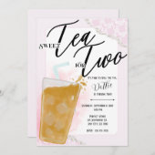 Sweet Tea For Two Birthday Invitation 招待状 (正面/裏面)