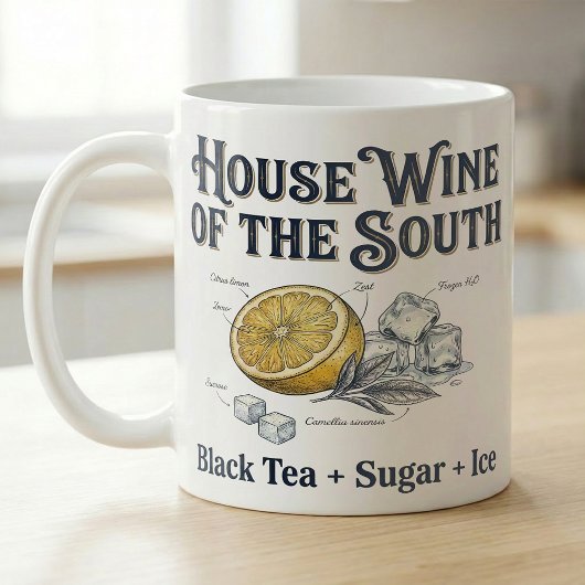Sweet Tea Recipe House Wine Of South コーヒーマグカップ
