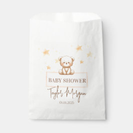 Sweet Teddy Bear Baby Shower フェイバーバッグ