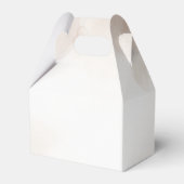 Sweet Teddy Bear Baby Shower フェイバーボックス (裏面サイド)