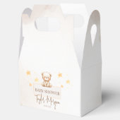 Sweet Teddy Bear Baby Shower フェイバーボックス (オープン)