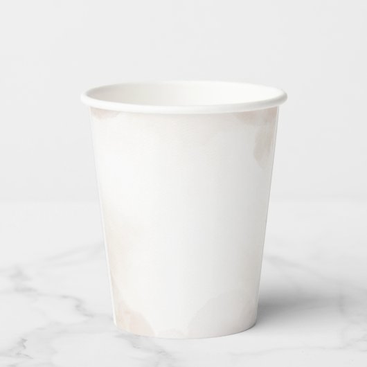 Sweet Teddy Bear Baby Shower 紙コップ (裏面)