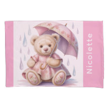 Sweet Teddy Bear Girl Baby Shower Gift