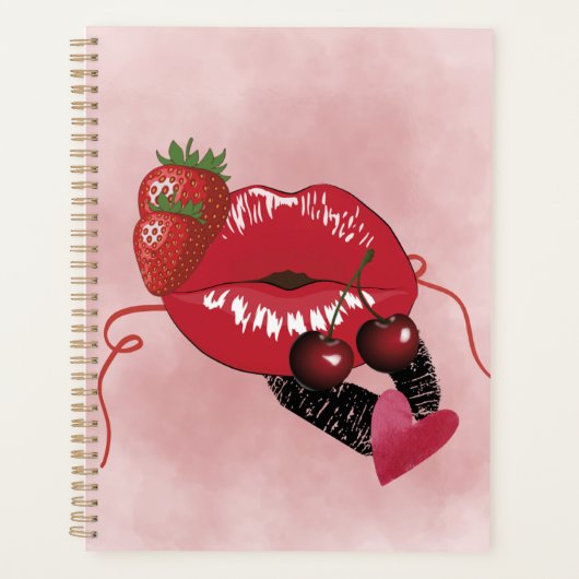 Sweet Temptations: 2026 Daily Planner プランナー手帳 (正面)