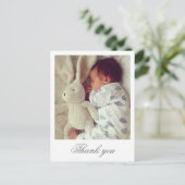 Sweet Thank Youポストカード – 自分の写真を追加 シーズンポストカード (スタンド正面)