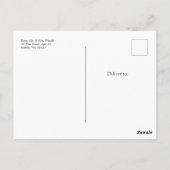 Sweet Thank You結婚's Postages ポストカード (裏面)