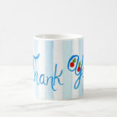 Sweet Thank You Mug By ZAZZ_IT先生 コーヒーマグカップ (中央)