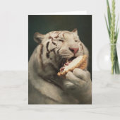 Sweet Tiger Delight – Greeting Card カード (正面)