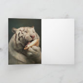 Sweet Tiger Delight – Greeting Card カード (内部)