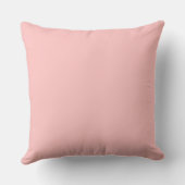 Sweet Time Valentine Cupcake Pink Throw Pillow クッション (裏面)