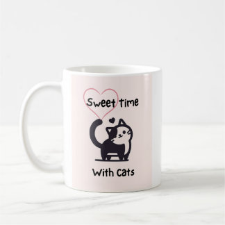 Sweet Time With Cats コーヒーマグカップ