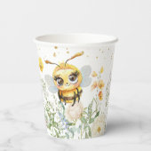 Sweet to Beeの誕生日パーティー 紙コップ (裏面)