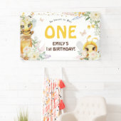 Sweet to Bee ONEの1歳の誕生日 横断幕 (インサイチュ)