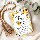 Sweet to Bee One 1歳の誕生日おめでとう 招待状