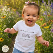 Sweet To Bee One 1歳の誕生日 ラベンダー水彩 トドラーTシャツ