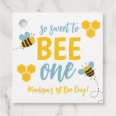 Sweet to Bee One 1st Bee Dayバースデーパーティー フェイバータグ (正面)