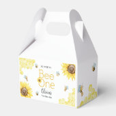Sweet To Bee One First Bee Dayバースデーパーティー フェイバーボックス (裏面サイド)
