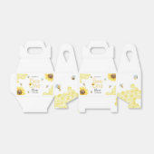 Sweet To Bee One First Bee Dayバースデーパーティー フェイバーボックス (折り畳みなし)