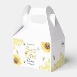 Sweet To Bee One First Bee Dayバースデーパーティー フェイバーボックス