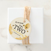 Sweet To Bee Two Second Birthday Bees Honeycomb フェイバータグ (インサイチュ)
