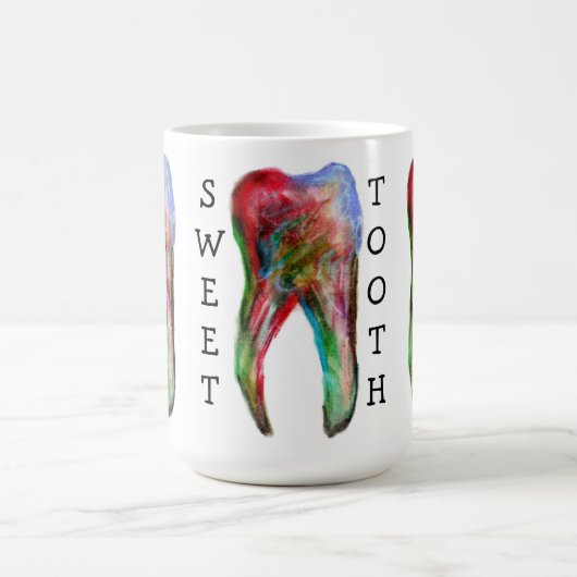 Sweet Tooth Dental Coffee Mug コーヒーマグカップ (中央)