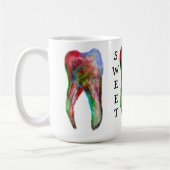 Sweet Tooth Dental Coffee Mug コーヒーマグカップ (左)