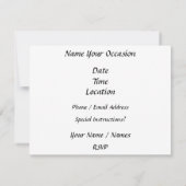 Sweet Treatリビジョン3 - SRF 招待状 (裏面)