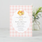 Sweet Treat Baby Shower Invitation 招待状 (スタンド正面)
