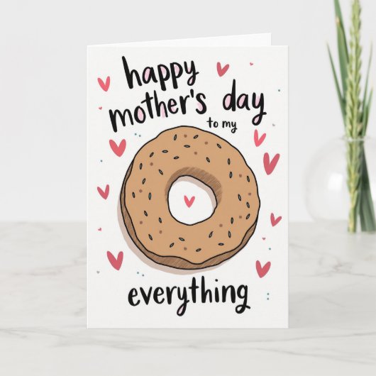 Sweet Treat Mothers Day Card カード (正面)